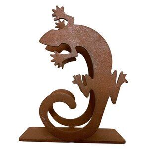 Unique Metal Lizard Napkin/Letter Holder